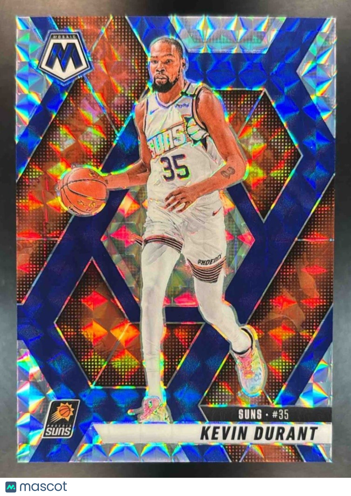 2024-25 Panini Mosaic Kevin Durant Choice Blue /45 #112 Phoenix Suns