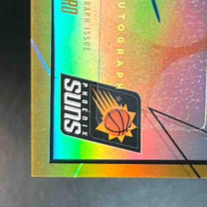 2025-26 Topps Finest Oso Ighodaro Auto Gold Refractor /50 Phoenix Suns