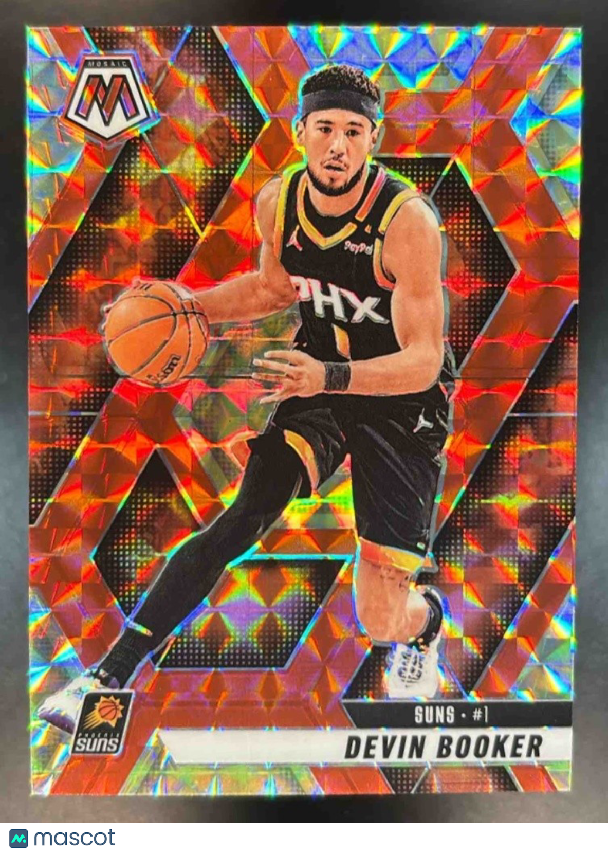 2024-25 Panini Mosaic Devin Booker Bronze Mosaic /75 #200 Phoenix Suns