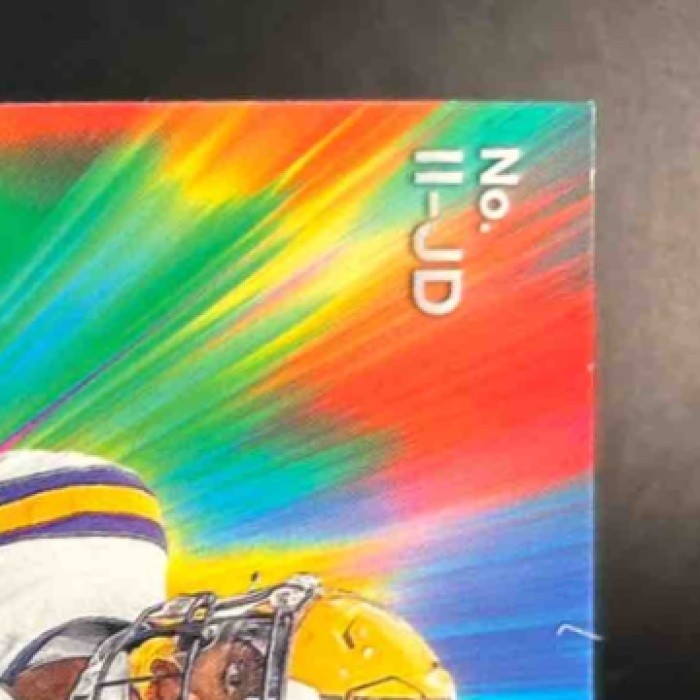 2024 Prizm Collegiate Jayden Daniels Instant Impact Pink Pulsar /15 RC LSU Tiger