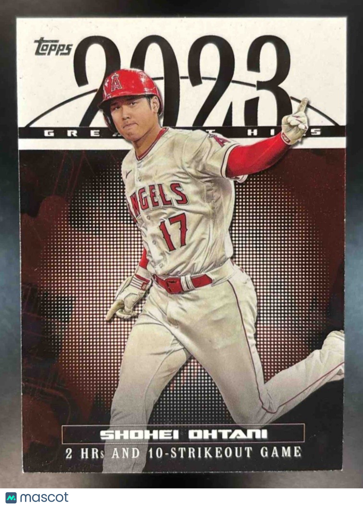 2024 Topps Shohei Ohtani 2023 Greatest Hits #23GH-13 Los Angeles Angels