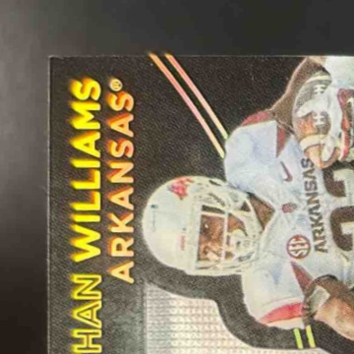 2016 Black Gold Collegiate Jonathan Williams Patch Auto /25 RC Auto Razorbacks