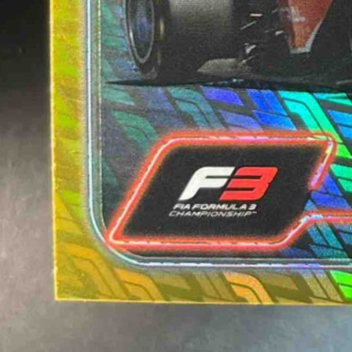 2024 Topps Chrome Logofractor Edition Formula 1 Kacper Sztuka Gold /50 #122
