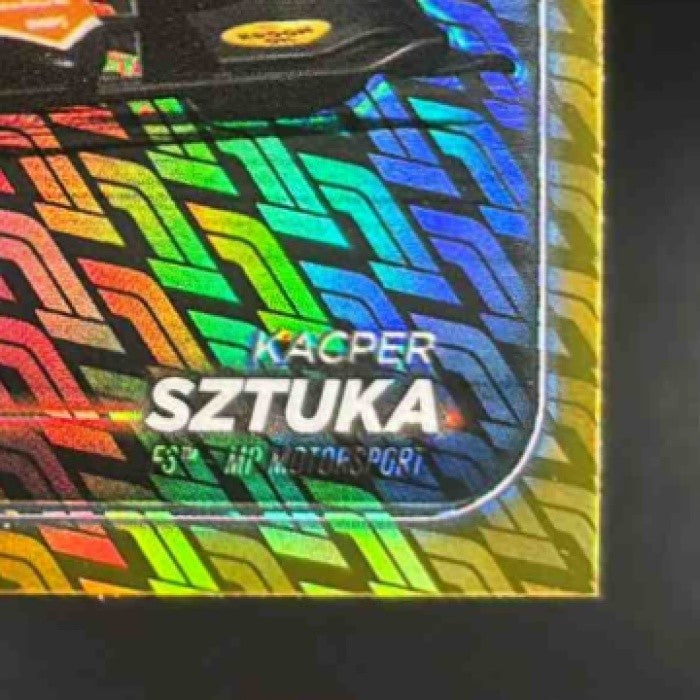 2024 Topps Chrome Logofractor Edition Formula 1 Kacper Sztuka Gold /50 #122
