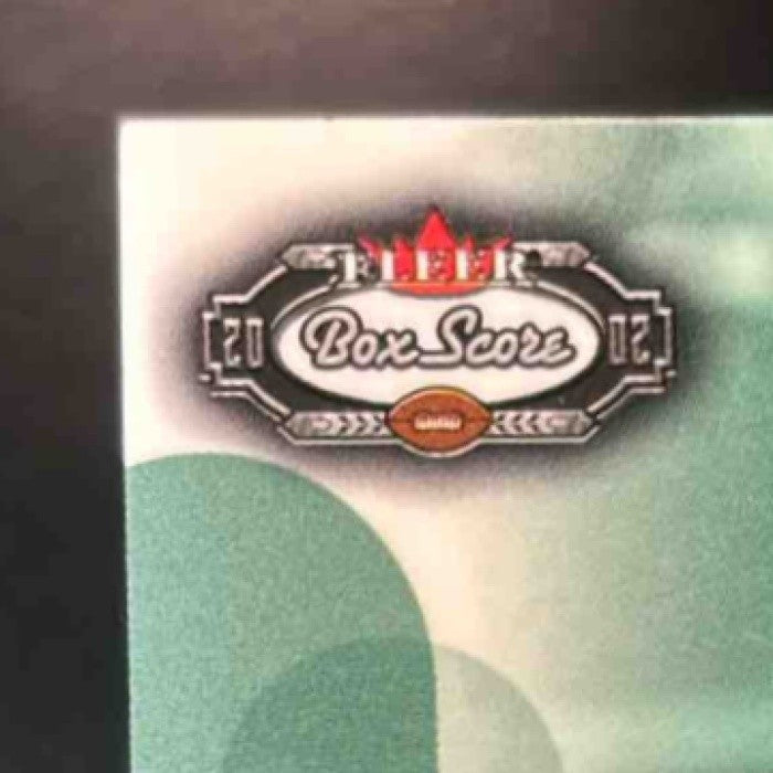 2002 Fleer Box Score Brett Favre QBXtra Jerseys #NNO MEM Green Bay Packers