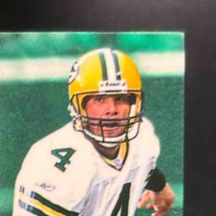 2002 Fleer Box Score Brett Favre QBXtra Jerseys #NNO MEM Green Bay Packers