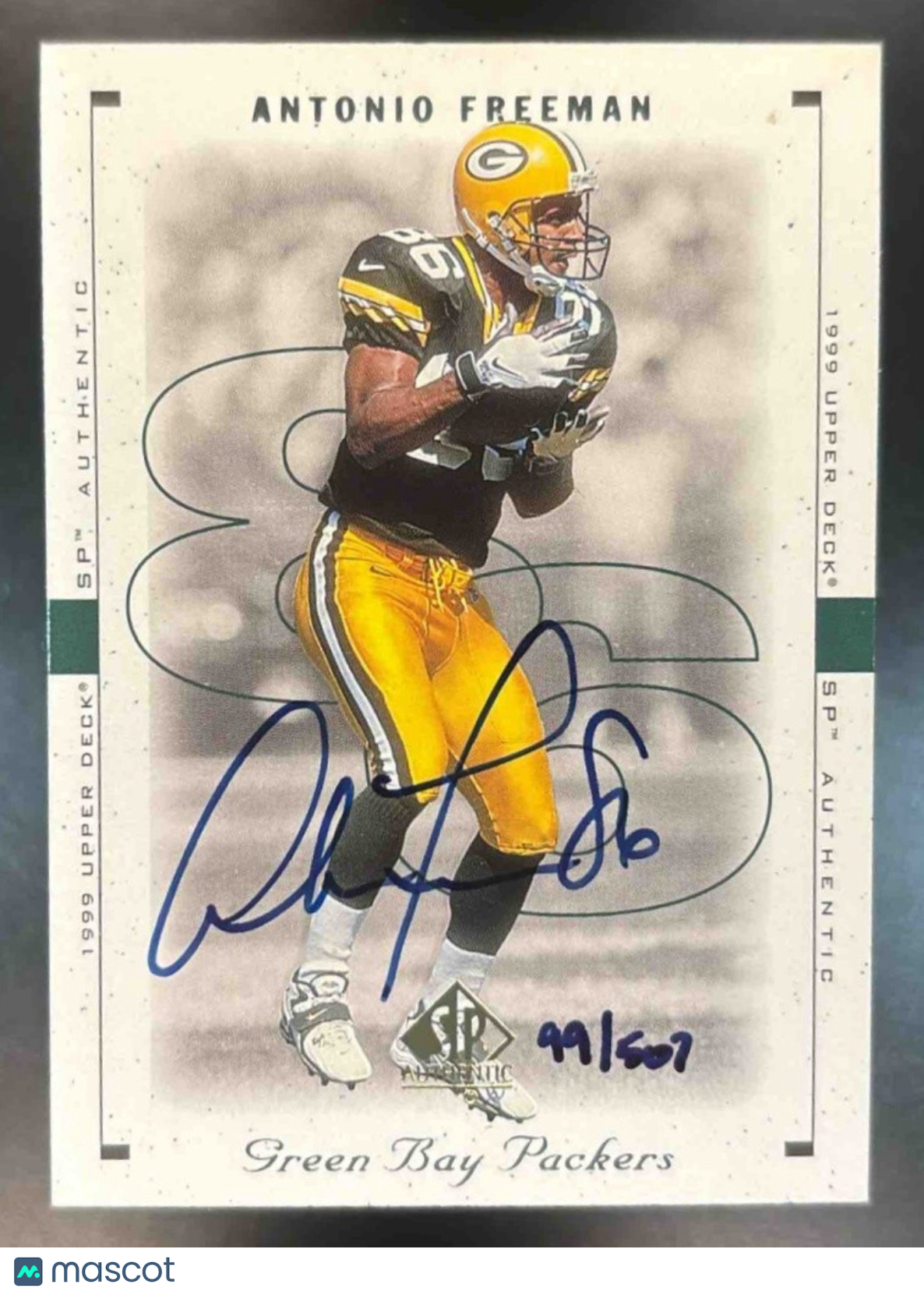 2000 SP Authentic Buy Back Auto #65 Antonio Freeman 99 SP 99/507 Packers