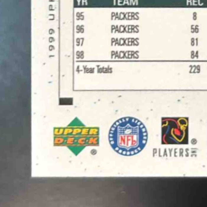 2000 SP Authentic Buy Back Auto #65 Antonio Freeman 99 SP 99/507 Packers