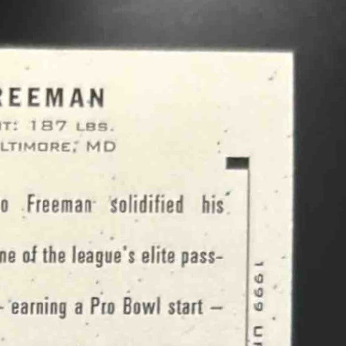 2000 SP Authentic Buy Back Auto #65 Antonio Freeman 99 SP 99/507 Packers