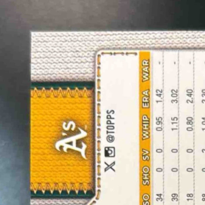 2026 Topps Jacob Lopez Gold /2026 #76 Athletics