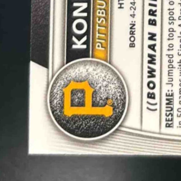 2025 Bowman Draft Konnor Griffin Chrome Mojo #BDC-102 Pittsburgh Pirates