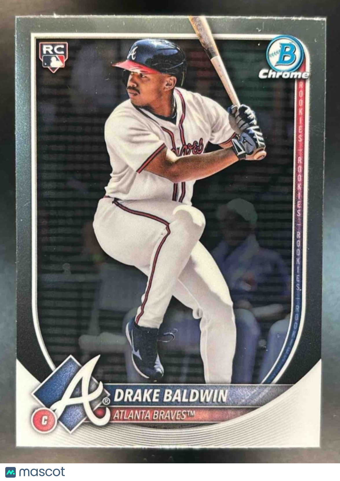 2025 Bowman Chrome Drake Baldwin #75 RC Atlanta Braves