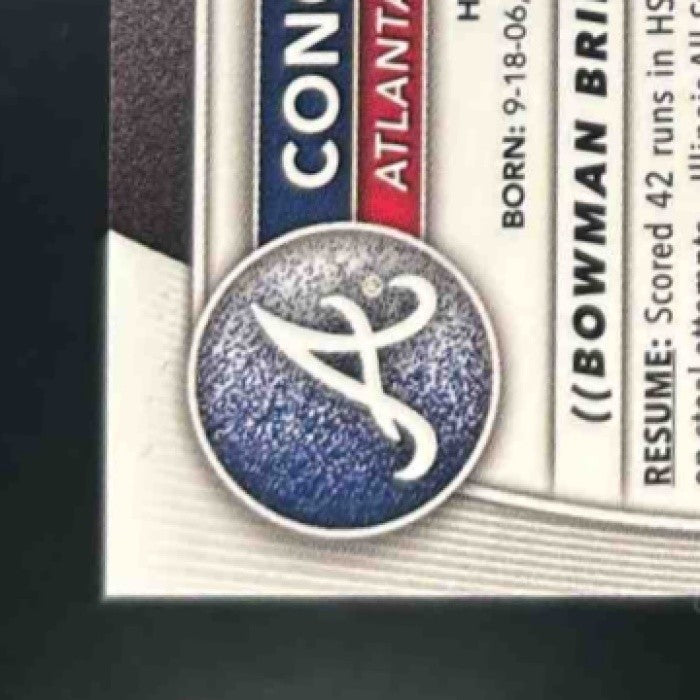 2025 Bowman Draft Conor Essenburg Chrome Logofractor /35 #BDC-124 1st Prospect