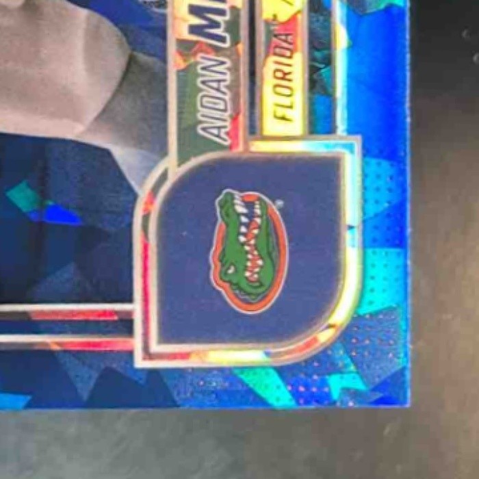 2025 Bowman Chrome University Sapphire Aidan Mizell #90 1st Prospect Gators