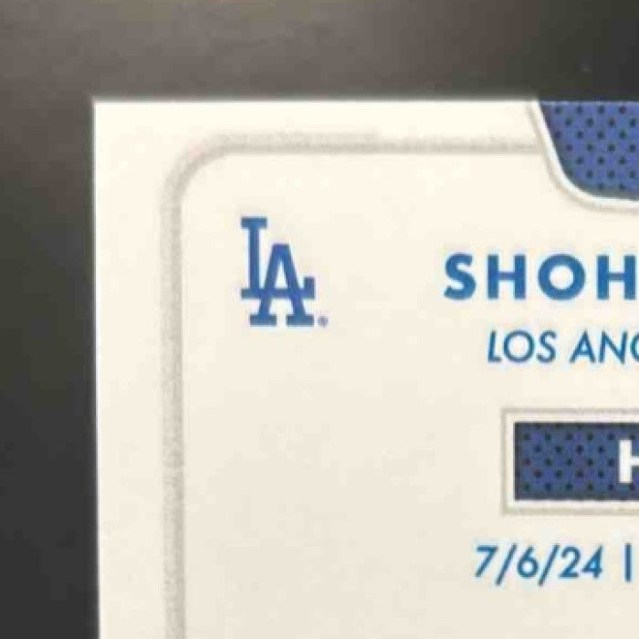 2024 Topps 50/50: Shohei Ohtani HR 28 Chrome Blue 23/150 #46 Los Angeles Dodgers