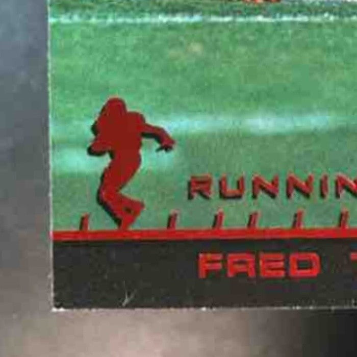 1998 Press Pass Fred Taylor Paydirt Red #15 Florida Gators