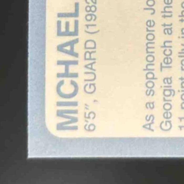 1989 Collegiate Collection North Carolina's Finest Michael Jordan #15 Tar Heels