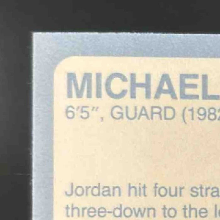 1989 Collegiate Collection North Carolina's Finest Michael Jordan #14 Tar Heel