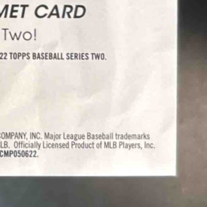 2022 Topps Mike Trout Batting Helmet Commemorative Relic Los Angeles Angels