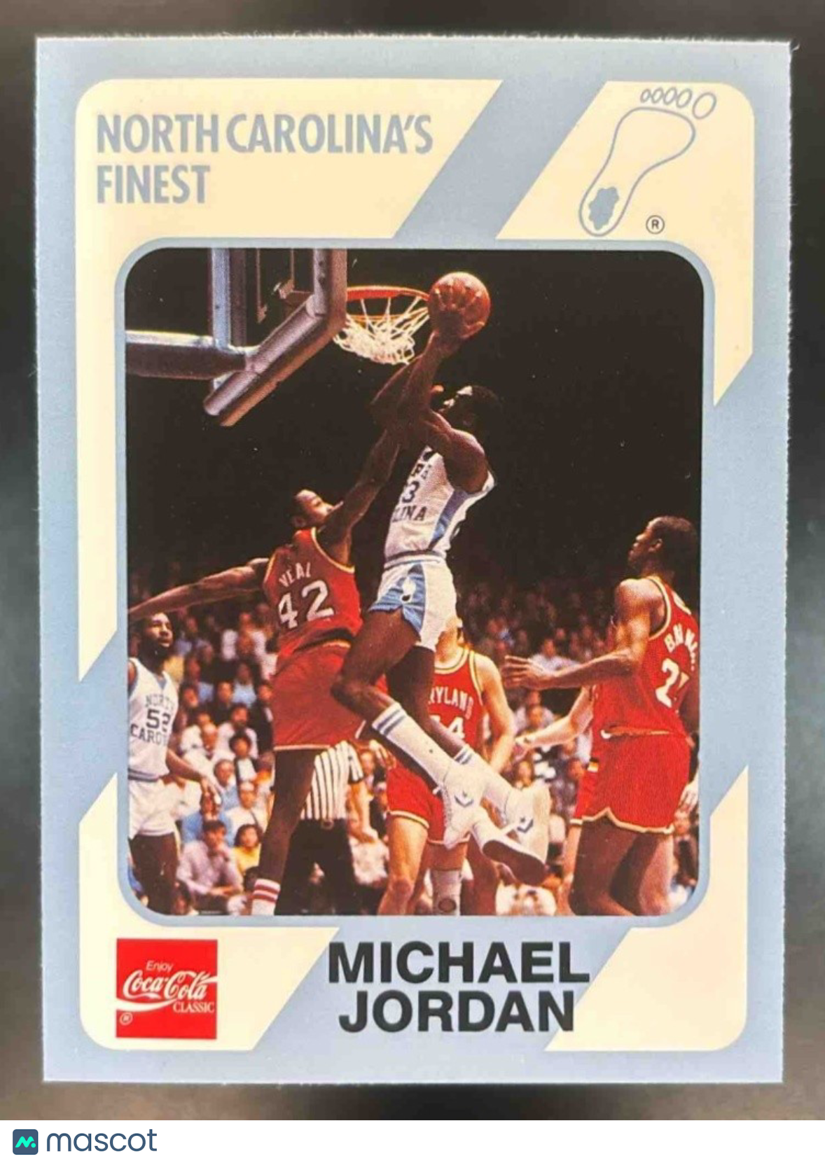 1989 Collegiate Collection North Carolina's Finest Michael Jordan #13 Tar Heels