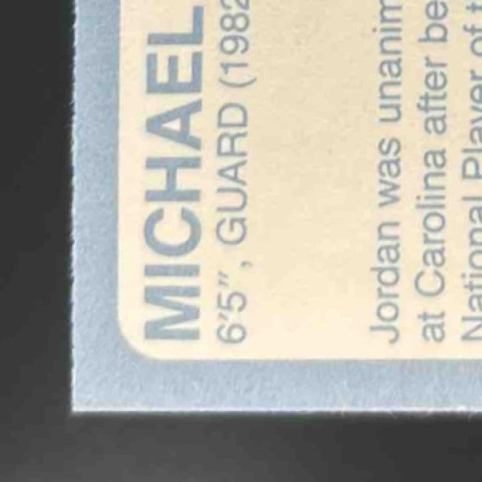 1989 Collegiate Collection North Carolina's Finest Michael Jordan #13 Tar Heels
