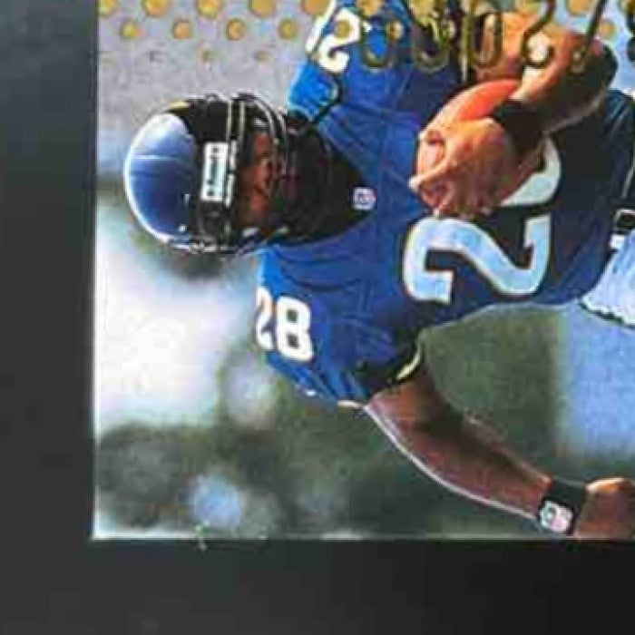 1998 SP Authentic Fred Taylor /2000 #16 RC Jacksonville Jaguars
