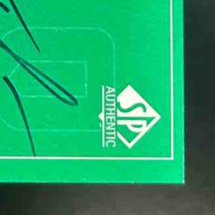 1998 SP Authentic Fred Taylor Player's Ink Green RC Auto Jacksonville Jaguars