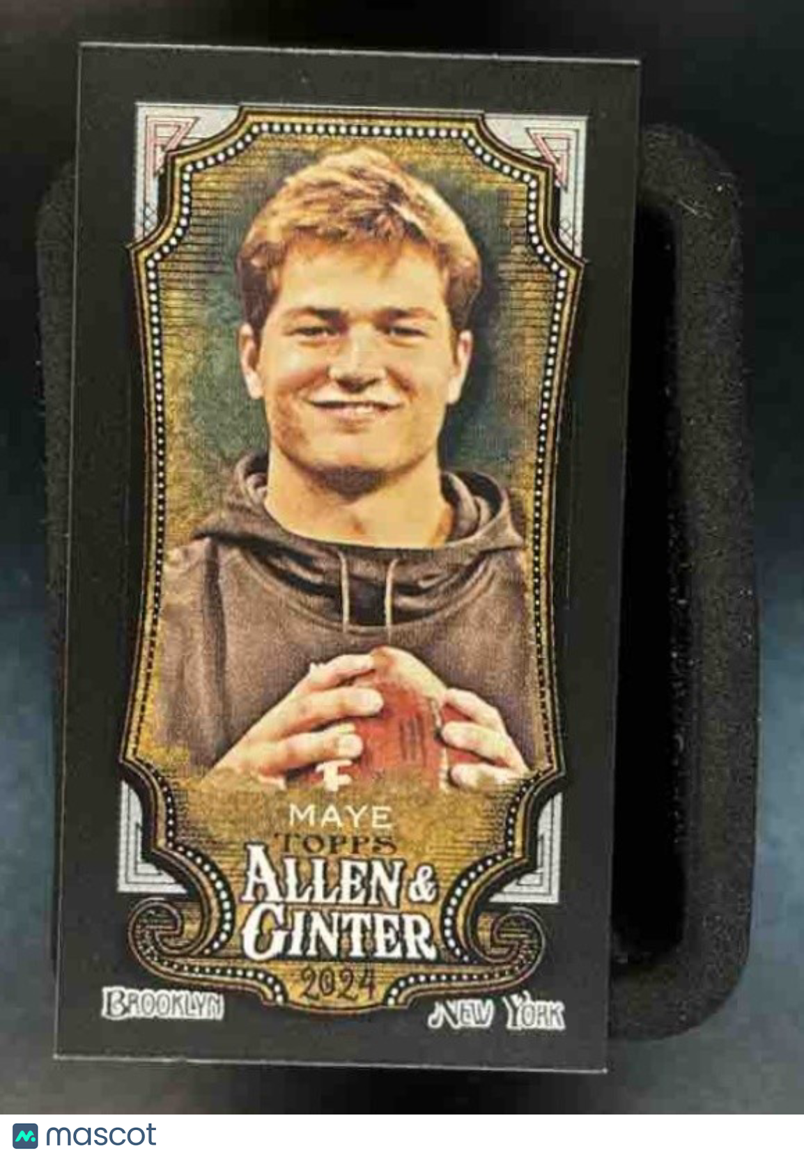 2024 Topps Allen & Ginter Drake Maye Black Border Mini #272