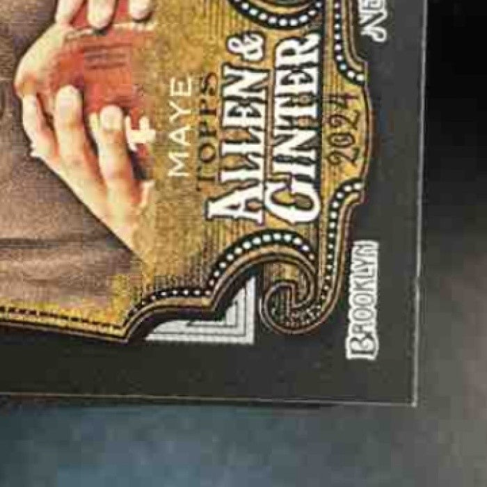 2024 Topps Allen & Ginter Drake Maye Black Border Mini #272