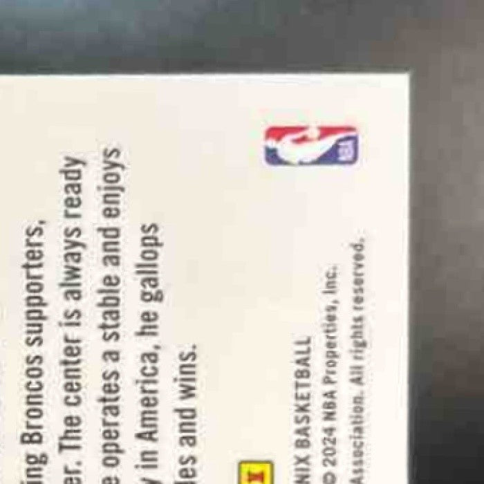 2023-24 Panini Phoenix Nikola Jokic Metropolis #2 Denver Nuggets