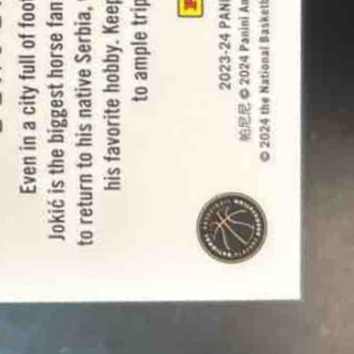 2023-24 Panini Phoenix Nikola Jokic Metropolis #2 Denver Nuggets