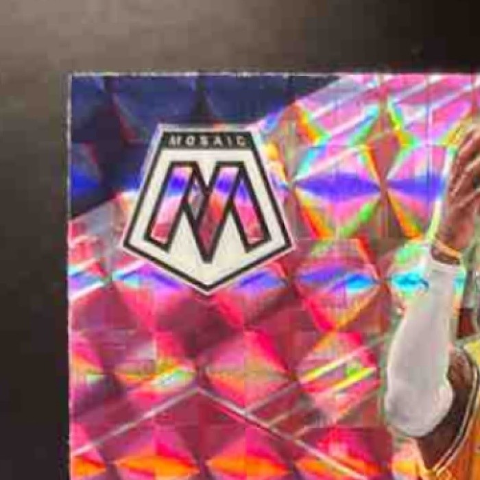 2020-21 Mosaic LeBron James Camo Pink #247 National Pride Los Angeles Lakers