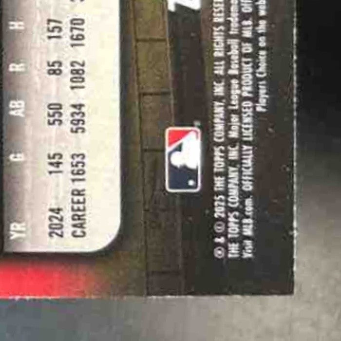 2025 Topps Stadium Club Bryce Harper Black and White #126 Philadelphia Phillies