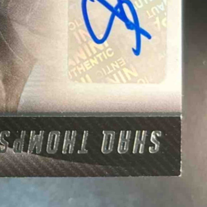 2015 Panini Playbook Shaq Thompson Rookie X's and O's Auto /199 RC Auto Panthers