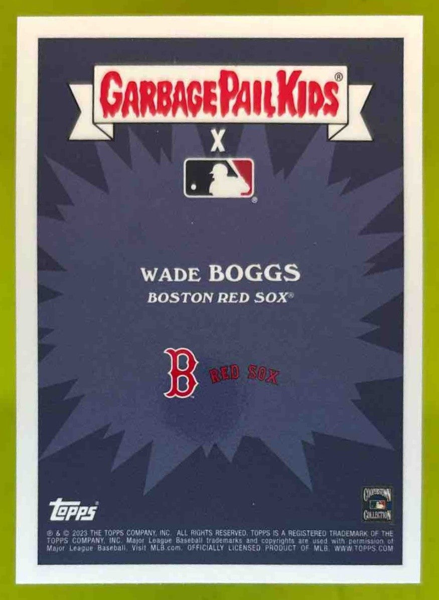 2023 Topps Garbage Pail Kids x MLB Series 3 Bucket O'Boggs #13B Boston Red Sox