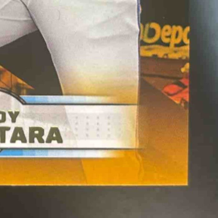 2025 Topps Stadium Club Sandy Alcantara Gold Foil /50 #120 Miami Marlins