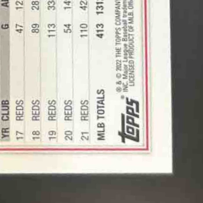 2022 Topps 1st Edition Jesse Winker Hot Pink Foil /10 #81 Cincinnati Reds