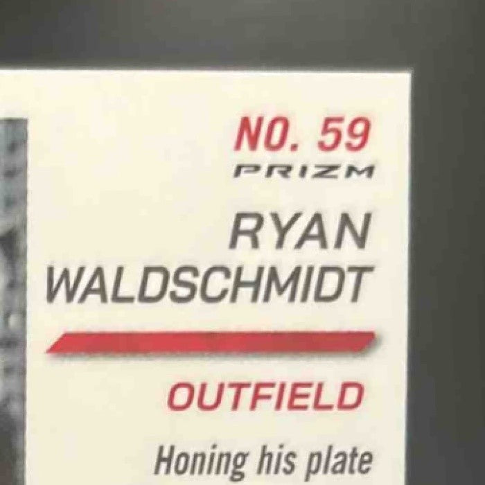 2025 Panini Prospect Edition Ryan Waldschmidt Signatures Pandora /7 #59 Auto