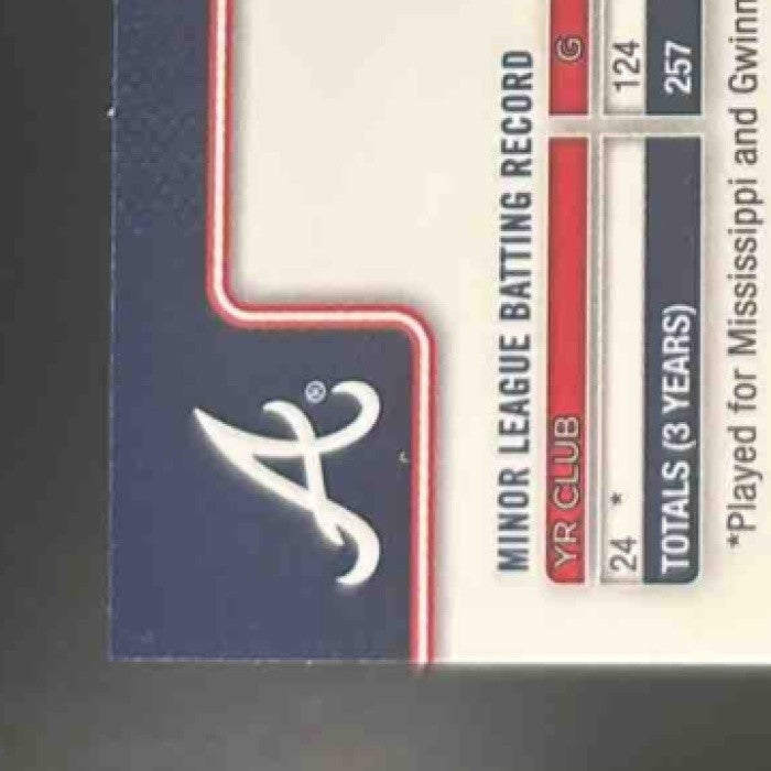 2025 Topps Holiday Drake Baldwin Chrome Purple /299 #HC60 RC Atlanta Braves
