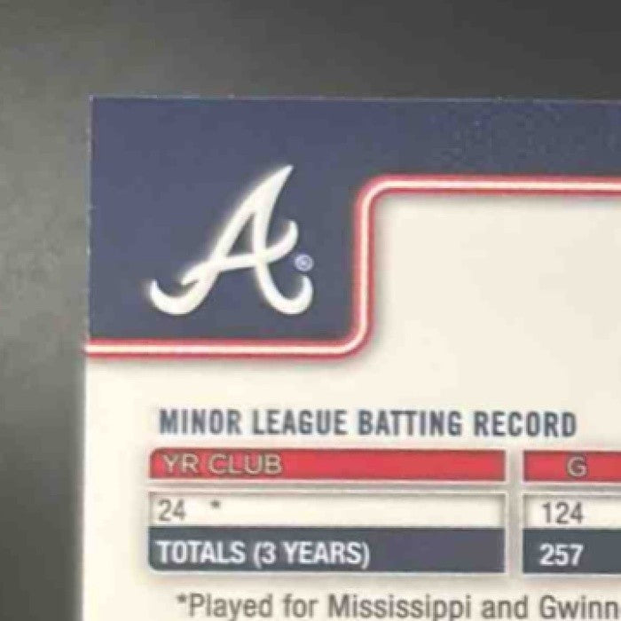 2025 Topps Holiday Drake Baldwin Chrome Green /99 #HC60 RC Atlanta Braves