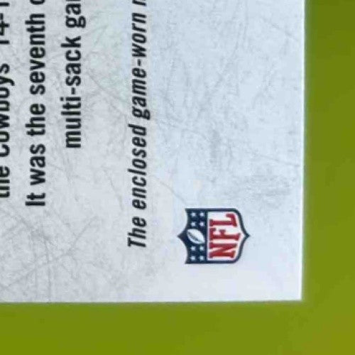 2011 Panini Donruss Elite DeMarcus Ware Hit List Jerseys /299 #8 Dallas Cowboys