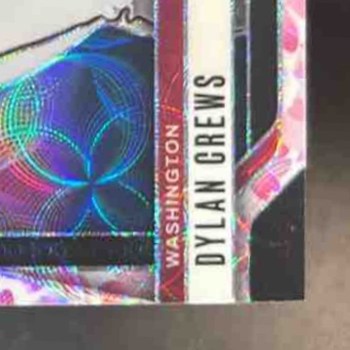 2025 Panini Prizm Dylan Crews Prizms Cherry Blossom /20 #73 Washington Nationals