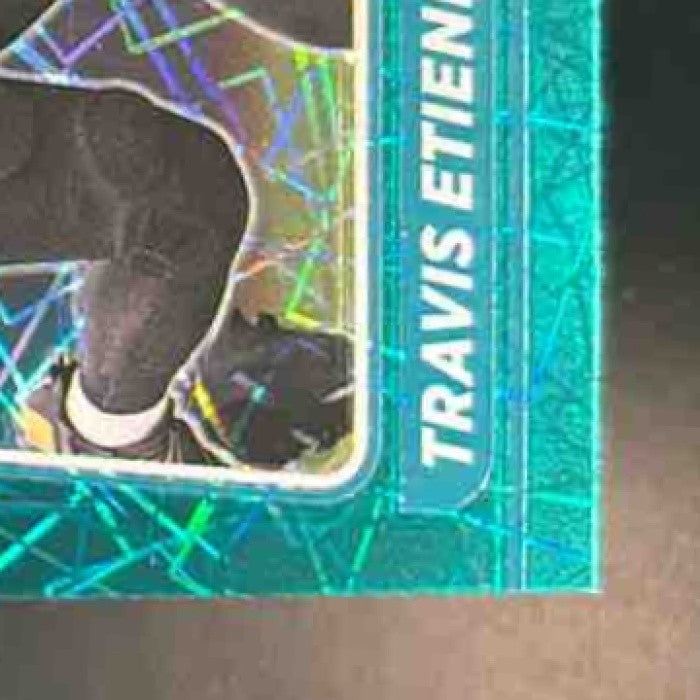 2021 Donruss Optic Travis Etienne Jr. Teal Velocity #214 RC Jacksonville Jaguars