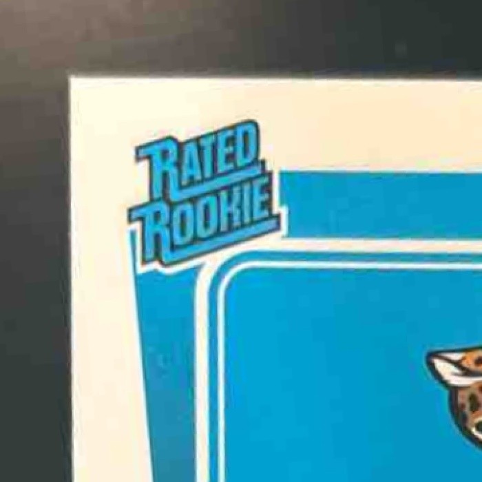 2021 Donruss Optic Travis Etienne Jr. Teal Velocity #214 RC Jacksonville Jaguars