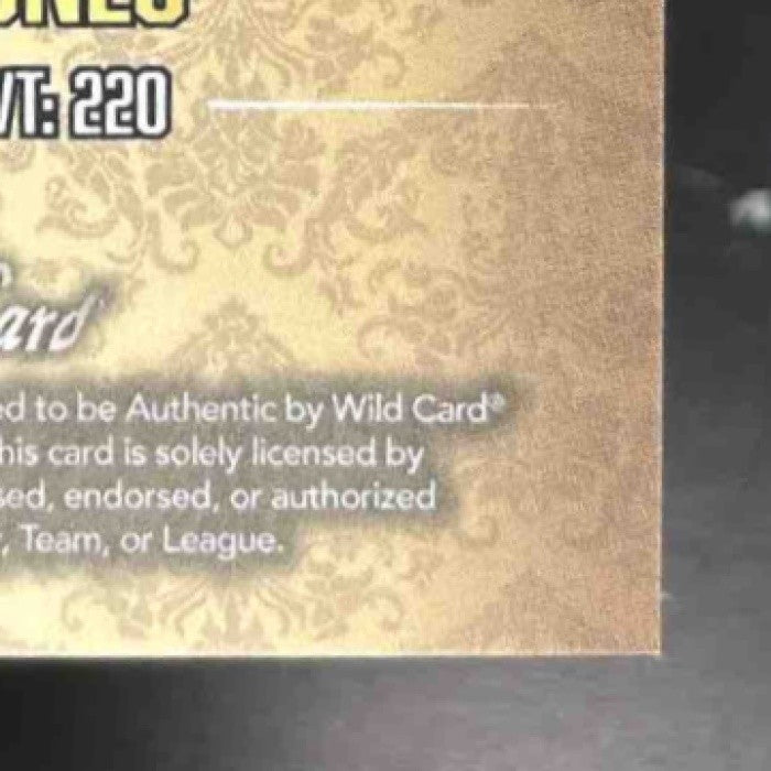 2023 Wild Card 7 Studs Mac Jones Right Spade Sparkles Slate /2 #7CSR-A Auto Jets