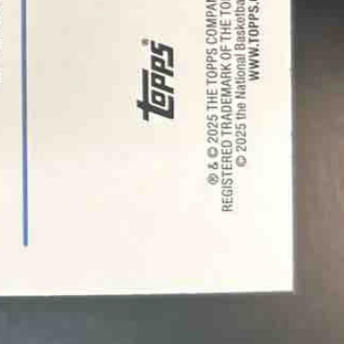 2025-26 Topps Cedric Coward Holo Foil #211 RC Memphis Grizzlies