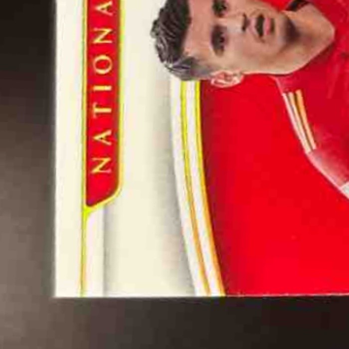 2022-23 National Treasure Alvaro Morata Timeline Materials Gold /10 MEM Spain