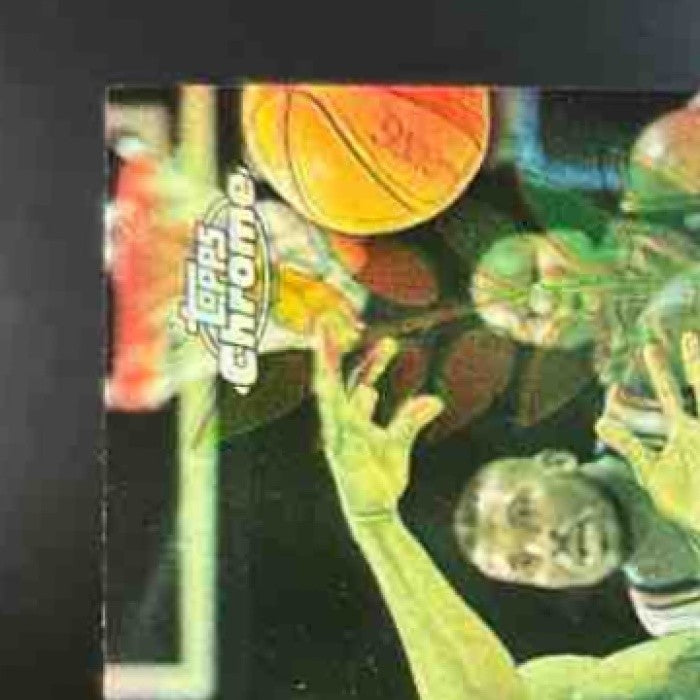 1997-98 Topps Chrome Allen Iverson 40 Refractor #T40-22 Philadelphia 76ers