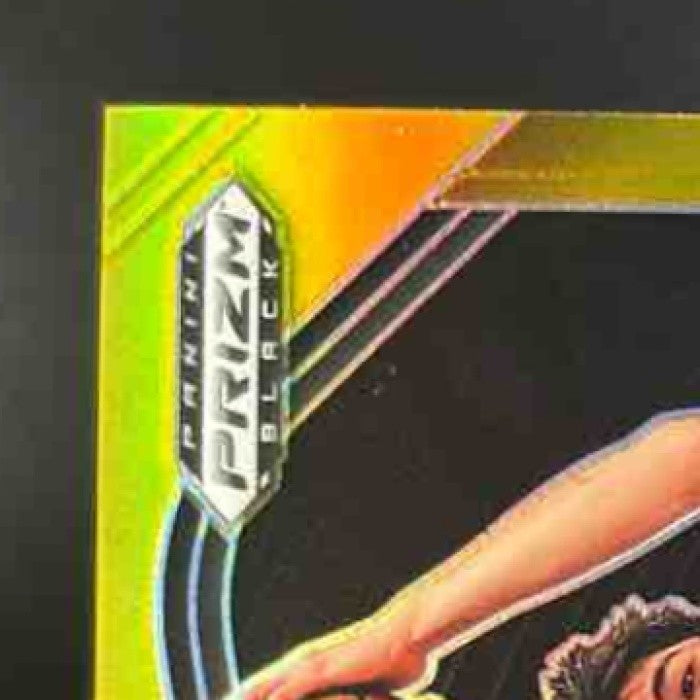 2024-25 Panini Prizm Black Yongxi "Jacky" Cui Gold 10/10 #202 RC Brooklyn Nets