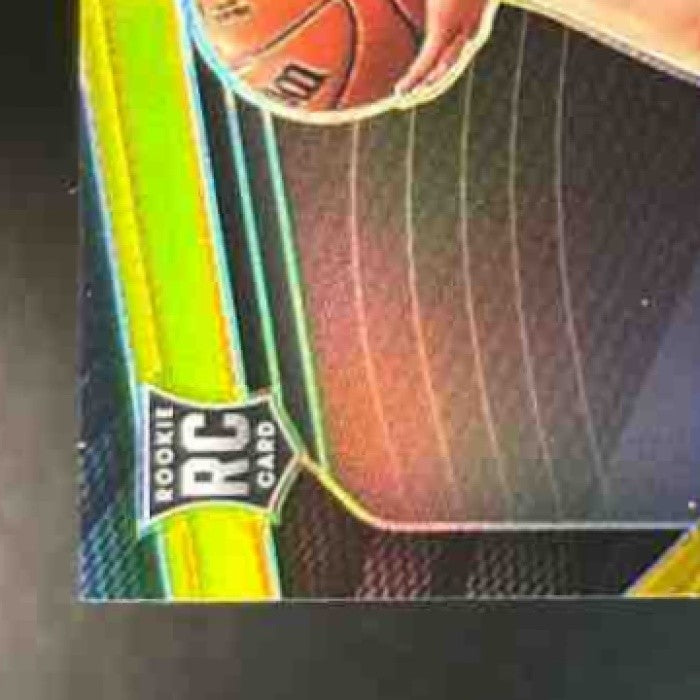 2024-25 Panini Prizm Black Yongxi "Jacky" Cui Gold 10/10 #202 RC Brooklyn Nets